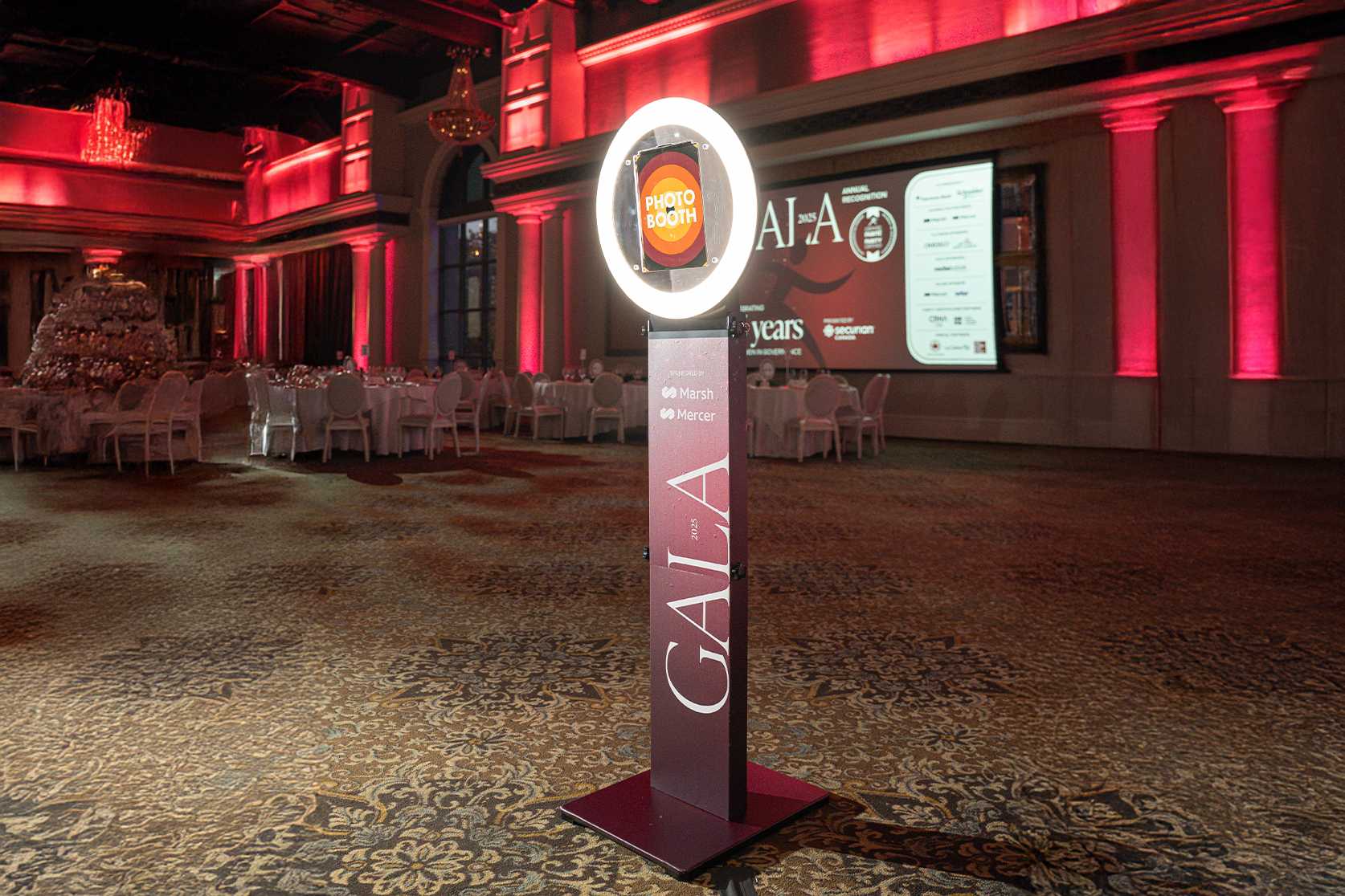 Corporate photo booth rental Toronto brand activation
