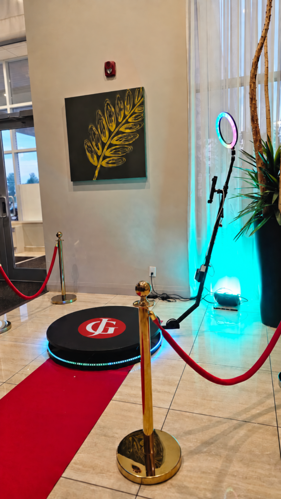 360 video booth at a Toronto event