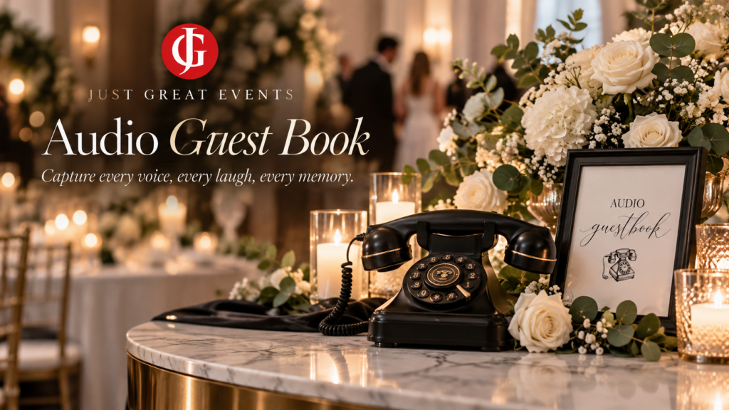 Audio Guest Book rental Toronto