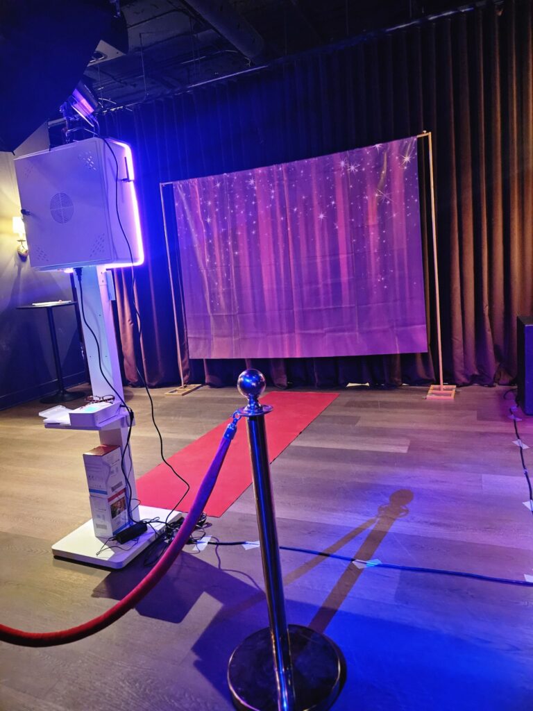 Photo booth at a Toronto corporate event