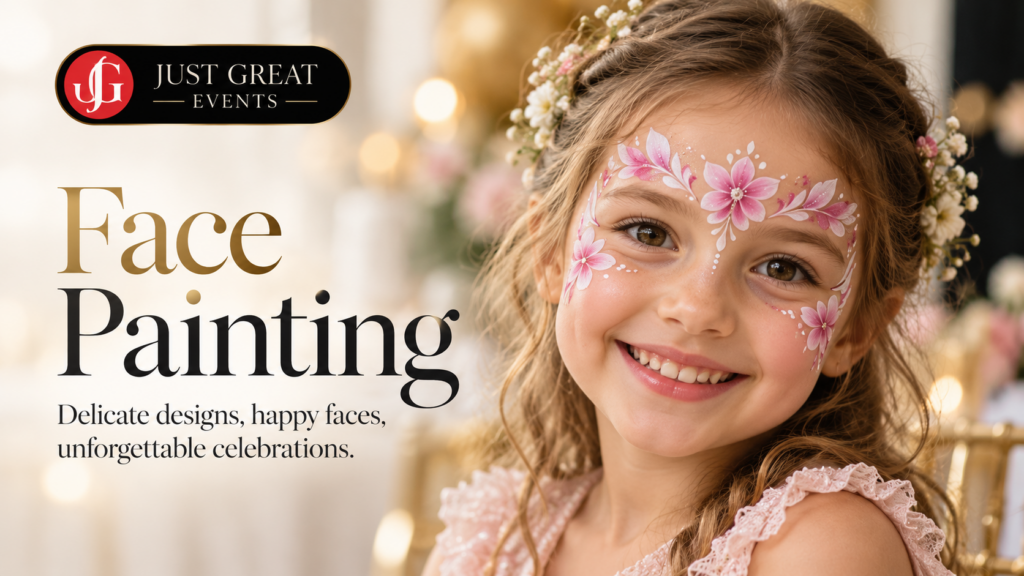 Face painting Toronto: delicate designs, happy faces and unforgettable celebrations