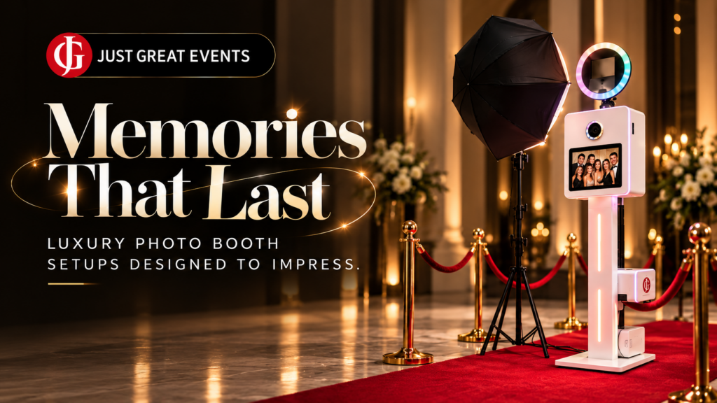 Memories that last: luxury photo booth setups designed to impress