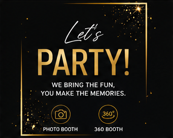 Let’s party: photo booth and 360 booth rental in Toronto. We bring the fun, you make the memories