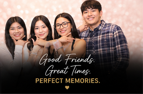 Party photo booth Toronto: good friends, great times, perfect memories