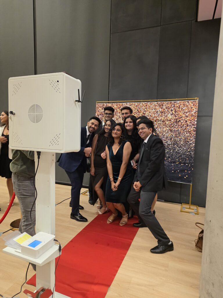 Photo booth at a Toronto birthday party