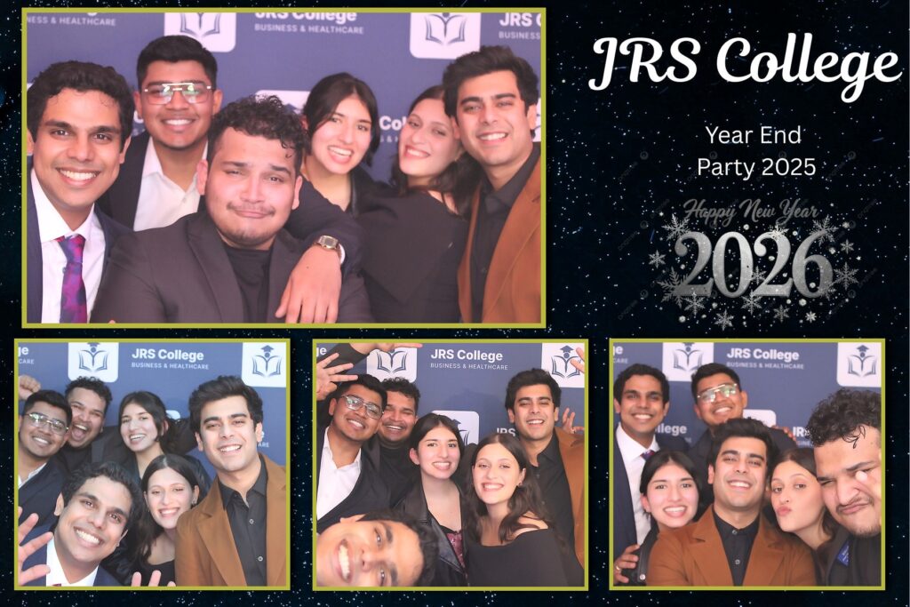 Branded 6x4 landscape photo booth print for a corporate event