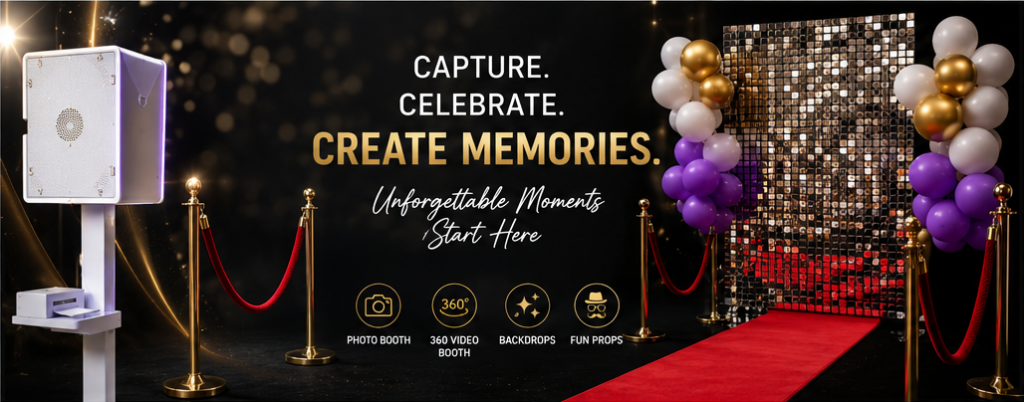 Red carpet photo booth rental Toronto: capture, celebrate, create memories. Unforgettable moments start here