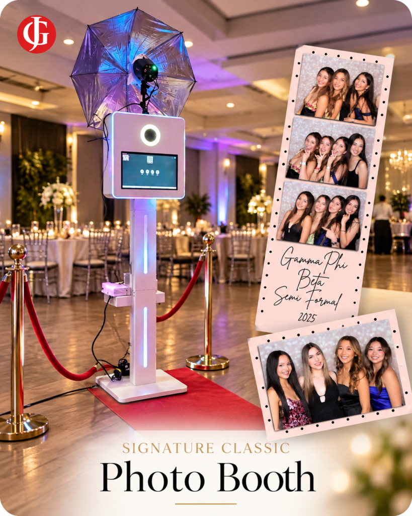 Signature Classic Photo Booth rental Toronto